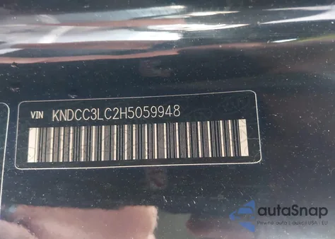 2017 Kia Niro Ex z USA, uszkodzony, nr VIN KNDCC3LC2H5059948